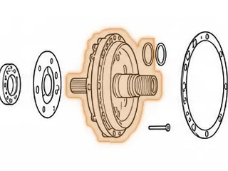 Stator, 722.4 Front Pump (Has No Bushing In Raer For Input Shaft) (Can Use 68520AA With A 68670AA) — Part # 68520A
