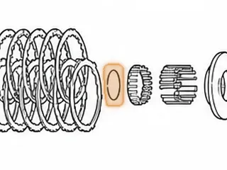 Snap Ring, 722.4 Holds 4th Clutch Retainer In Drum 1984-97 — Part # 68862A