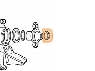 Nut, 722.3/722.4 Output Shaft Yoke 1981-97 — Part # 68798A