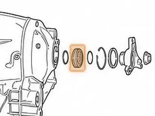 Ball Bearing, 722.6 Case To Output Shaft (1.256”ID) (2.441”OD) 1996-Up (Cast # 140 981 01 25, INA 6206E A HO1) — Part # 78271A
