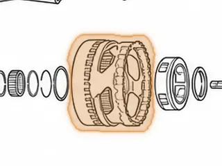 Shell, 722.6 (Chrysler) Driving (For 4 Gear Front Planet) 2004-Up — Part # 78620C