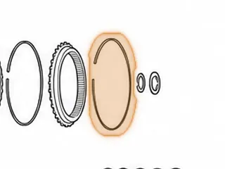 Snap Ring, 722.6 Holds Rear Planet Ring Gear To K2 Drum 1996-Up — Part # 78882A