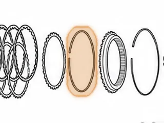 Snap Ring, 722.6 Holds Pressure Plate In K2 Drum (.086”) 1996-Up — Part # 78861AA