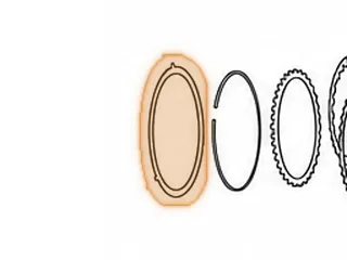 Cushion, 722.6 B3 Clutch (Bottom) .109” (3 Teeth) 6 1/8”ID 1996-Up — Part # 78131A