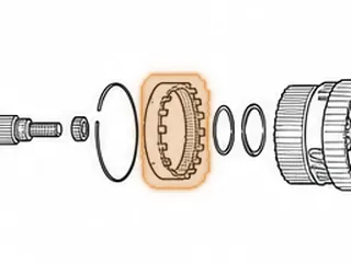 Ring Gear, 722.6 (Mercedes) Center Planet (69 Teeth) 18 Lugs (1.160” Wide) 1996-Up — Part # 78590A