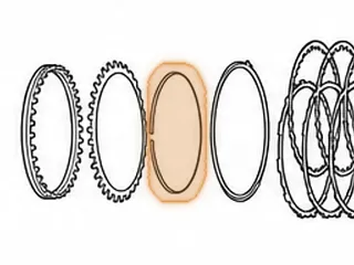 Retainer, 722.6 B1 Clutch Spring (Stepped) (5.385”OD) 1996-Up — Part # 78886A