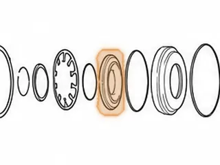 Piston, 722.6 B2 Clutch (Outer) (Cast # 140 272 20 31) 1996-Up (1.375” Thick) 3.150”ID (5.900”OD) — Part # 78962A
