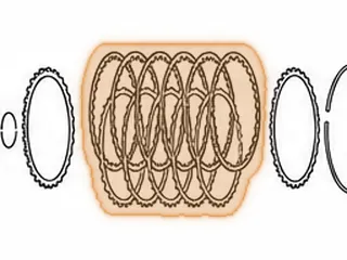 Friction, 722.6 (Mercedes) K2 Clutch (.085”) 36 Teeth (6 1/2”OD) 1996-Up (With Small ID Fits A 3 Gear Rear Planet #584) — Part # 78100A