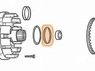 Caged Needle Bearing, 722.6 Stator (Outer) To K1 Drum 1996-Up (.307” Wide, 2.700”OD) — Part # 78228A