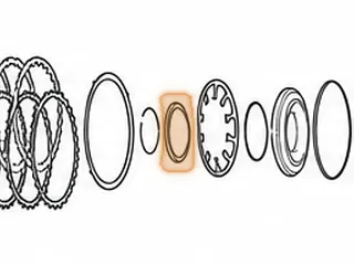 Retainer, 722.6 B2 Clutch Piston Spring (2 Tabs) 1996-Up — Part # 78982A