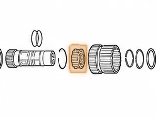 Sprag, 722.6 (Mercedes) F2 (Rear) (14 Elements) 1996-Up — Part # 78654A