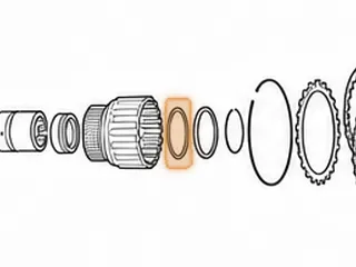 Bearing W/Race, 722.9 Rear Sun Gear To K3 Clutch Drum (.110” Thick)(2.460”OD)(1.907”ID) 2004-Up — Part # 288220A