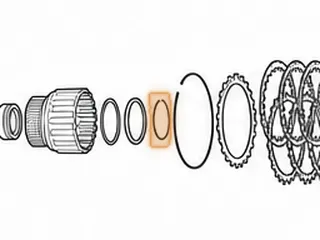 Snap Ring, 722.9 Holds Rear Sun Gear To Output Shaft (.058” Thick)(2.058”OD)(W/2 Eyelets) 2004-Up — Part # 288888A