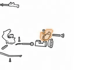 Spring, 722.9 Park Pawl (Coil) (.465”OD)(1.425”Long) 2004-Up — Part # 288995-3A