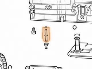 Oil Tube, 722.9 Valve Body To Stator Shaft Housing (Plastic)(2.085”Long)(.410”OD)(.225”ID) (Uses 2 O-Rings & 1 Boot)… — Part # 288999A