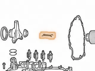 Bracket, 722.9 Holds 2 Solenoids On Valve Body 2004-Up — Part # 288459A