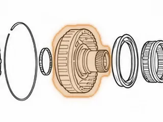 Drum, 722.9 K1 Clutch (Aluminum, 4 Clutch)(With 42 Teeth Sun Gear) (Cast #DGS 1700211-3.1 226) 2004-Up — Part # 288555A