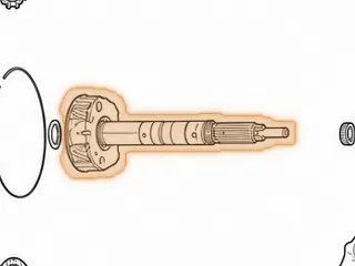 Planet, 722.9 Center W/Output Shaft(Uses A 28 Tooth Sun Gear)(13 1/2”Long)(4 Ring Shaft) 2004-Up — Part # 288580A