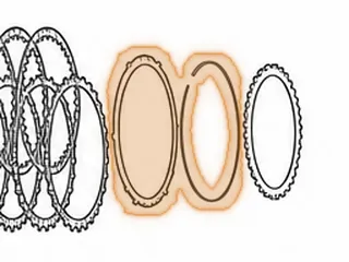 Snap Ring, 722.9 Holds B2 Brake Clutch Pressure Plate In Drum (.135” Thick)(6 5/8”OD) 2004-Up — Part # 288873A