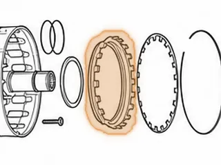 Piston, 722.9 B1 Brake Clutch (Bonded)(1.065” Thick)(6 15/16”OD)(5.720”ID)(20 Lugs) 2004-Up — Part # 288967A