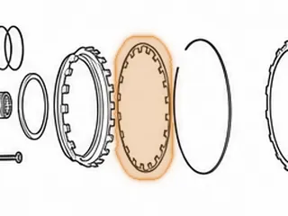 Spring, 722.9 B1 Brake Clutch Return (.053” Thick)(7 9/16”OD)(20 Fingers) 2004-Up… — Part # 288977A