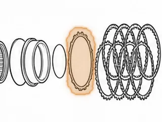 Steel, 722.9 K1 Clutch (.080”)(18 Teeth)(5.020”ID)(Beveled) 2004-Up — Part # 288127A