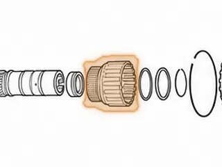 Sun Gear, 722.9 Rear Planet (46 Teeth)(2.895” Thick)(2.615”OD)(1.915”ID)(24 Teeth Clutch Hub) 2004-Up — Part # 288614A