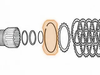 Snap Ring, 722.9 Holds K3 Clutch Pressure Plate In Drum (.112” Thick)(4.885”OD) 2004-Up — Part # 288864A