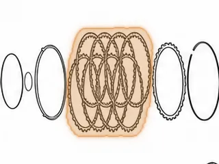 Friction, 722.9 K2 Clutch (.082”)(30 External Teeth)(6.005”ID)(1 Sided) 2004-Up — Part # 288120A