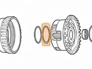 Race, 722.9 Sun Gear To Front Planet (.076” Thick)(3.265”OD)(2.485”ID)(Stepped)(W/4 Outer Notches) 2004-Up — Part # 288236A