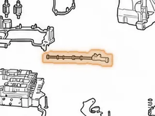 Manual Valve, 722.9 Valve Body (7 1/8”Long)(Plastic End) 2004-Up — Part # 288741M-1