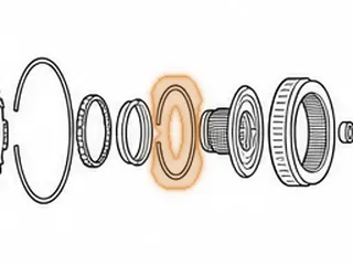 Snap Ring, AW80-40LE/AW81-40LE/U440E Holds Ring Gear To Hub (.048”Thick)(3.810”OD) (.160”Wide) 1999-Up — Part # 137889A