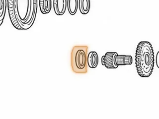 Race, AW80-40LEW81-40LE/U440E Pinion In Bell (Tapered)(2.165”OD)(1.825”ID)(.510”Thick) 1999-Up — Part # 137273A