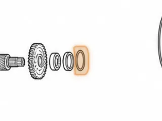 Shim, AW80-40LE/AW81-40LE/U440E Pinion To Case (.078”Thick)(2.405”OD)(2.040”ID) 1999-Up (Selective) — Part # 137276A
