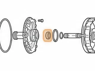 Needle Bearing, AW80-40LE/AW81-40LE/U440E (Stator)(Rear) (1.080”OD)(NSK DB502308WA) 1999-Up — Part # 137209A