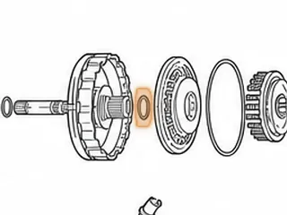 O-Ring, AW80-40LE/AW81-40LE/U440E Inner For Piston (1.210”OD)(.103”Thick) 1999-Up — Part # 137336A