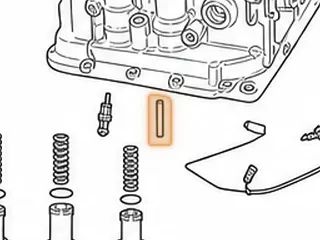 Seal, AW80-40LE/AW81-40LE/U440E 2nd Brake Apply (Tube)(1.640”Long)(.220”ID)(Metal w/ Rubber Tips) 1999-Up — Part # 137386A