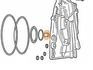 Bushing, AW80-40LE/AW81-40LE/U440E In Rear Cover To C1 Drum (.550”ID)(.670”OD) (.455”Wide) 1999-Up — Part # 137067A