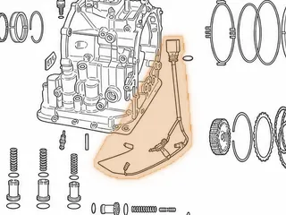 Wire Harness, AW80-40LE/AW81-40LE/U440E (Internal)(8 Blade,8 Wire,1 Bolt Connector,4 One Wire & 1 Two Wire Conn.)… — Part # 137446A