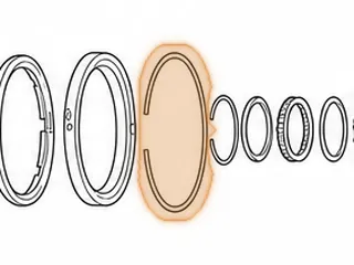 Snap Ring, AW80-40LE/AW81-40LE/U440E Holds B2 Retainer To Case (.075”Thick)(6.995”OD) (.250”Wide) 1999-Up — Part # 137865A