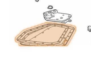Gasket, AW80-40LE/AW81-40LE/U440E Pan (18 Holes) 1999-Up — Part # 137300A