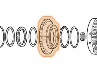 Outer Race, AW80-40LE/AW81-40LE/U440E F1 Sprag (40 Teeth)(2.830”ID)(1.297”Tall) 1999-Up — Part # 137663A