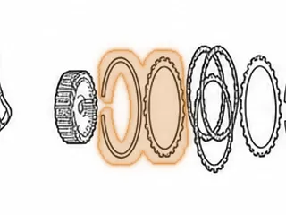 Pressure Plate, AW80-40LE/AW81-40LE/U440E C3 Clutch (.130”Thick)(24 Teeth)(#3) 1999-Up (Selective) — Part # 137150A