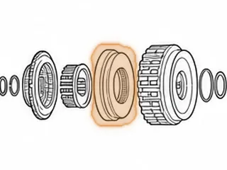 Piston, AW80-40LE/AW81-40LE/U440E C1 Clutch (Bonded) (4.440”OD)(1.175”Tall)(1.605”ID) 1999-Up — Part # 137964A