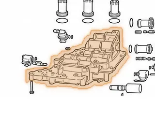 Valve Body, AW80-40LE/AW81-40LE/U440E (5 Solenoids)(Cast # 9140) 1999-Up — Part # 137740A