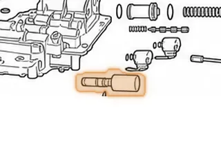 Solenoid, AW80-40LE/AW81-40LE/U440E EPC (2 Prong Black Connector)(3.705”Long) (No O-Rings) 1999-Up — Part # 137435A