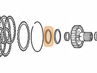 Bearing W/Race, ZF8HP45/845RE Stator To A Clutch Hub (.157"Thick)(2.788"OD)(2.010"ID) 2012-Up (Also Fits #233) — Part # 319232A