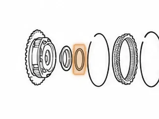 Bearing W/Race, ZF8HP45/845RE P3 Planet To E Clutch Hub (.157" Thick)(2.472"OD)(1.830"ID) 2012-Up — Part # 319251A