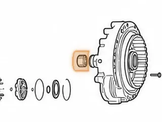 Bushing, ZF8HP45/845RE Stator (Front)(.600" Wide)(1.208"OD)(1.087"ID) 2012-Up — Part # 319036A
