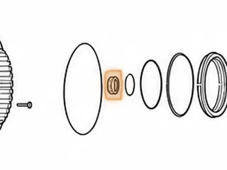 Caged Needle Bearing, ZF8HP45/845RE Stator (Rear)(1.530"OD) 2012-Up — Part # 319209A